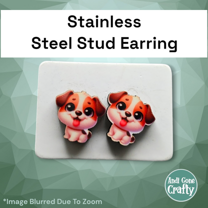 Baby Animals - Character Stainless Steel Stud Earring