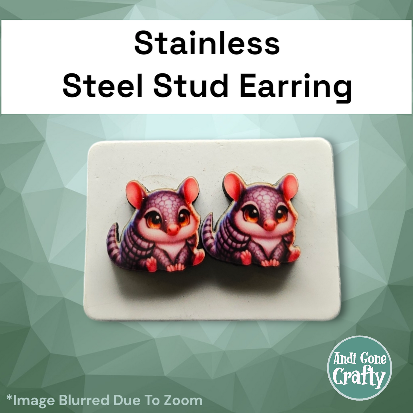 Baby Animals - Character Stainless Steel Stud Earring