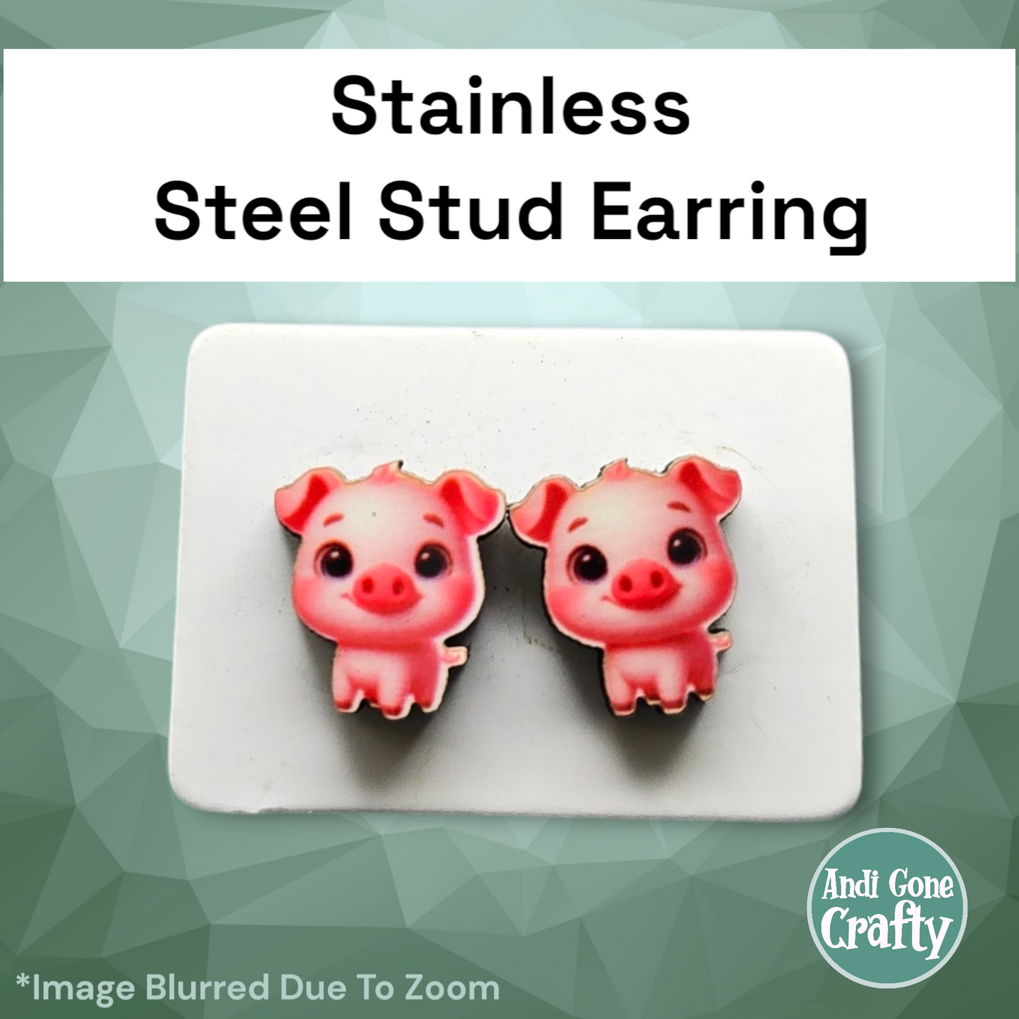 Baby Animals - Character Stainless Steel Stud Earring