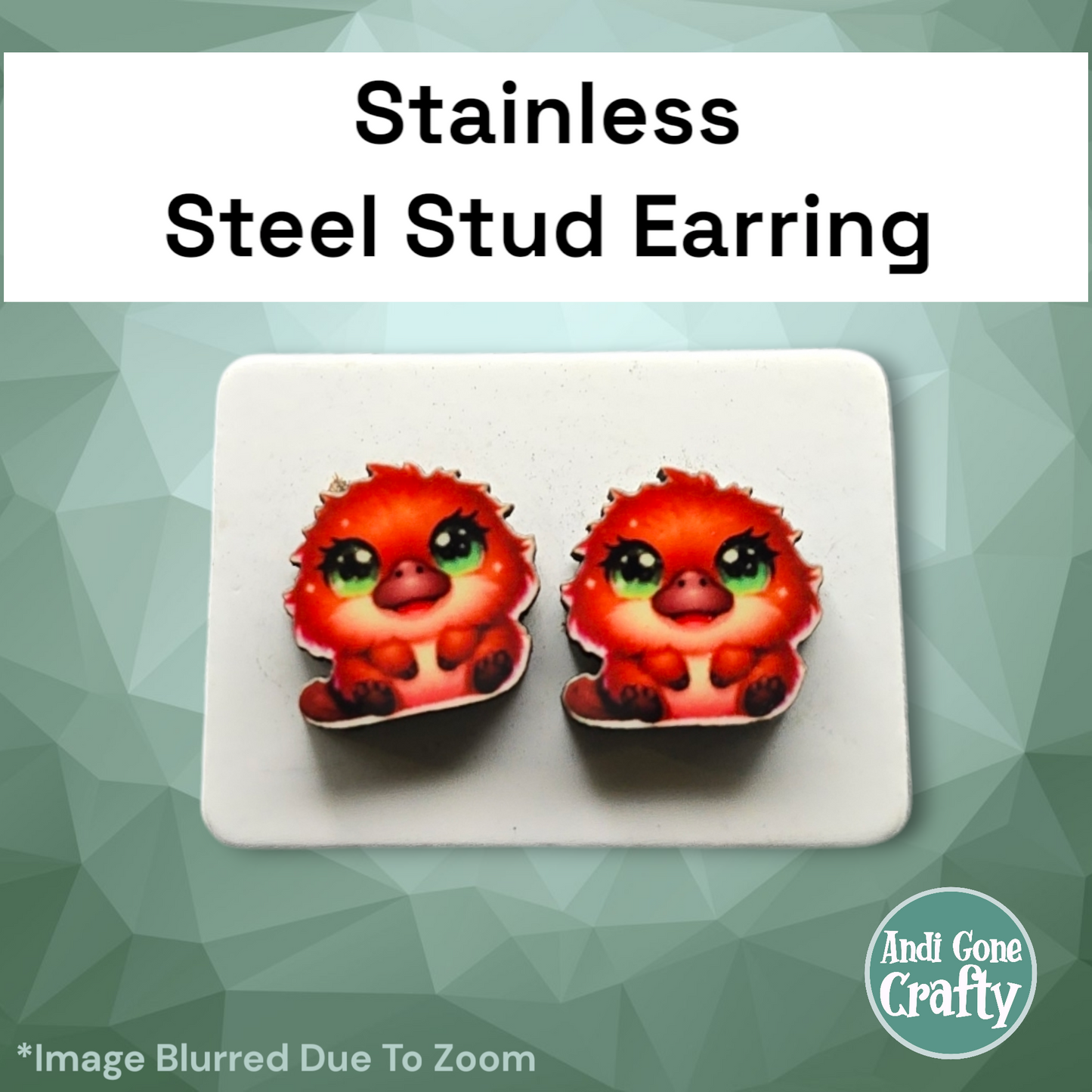 Baby Animals - Character Stainless Steel Stud Earring