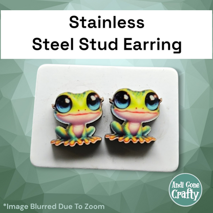 Baby Animals - Character Stainless Steel Stud Earring