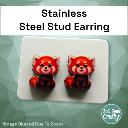 Baby Animals - Character Stainless Steel Stud Earring