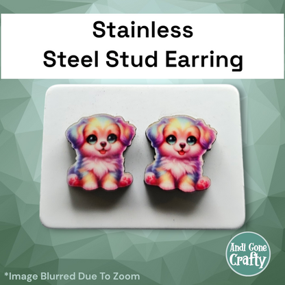 Baby Animals - Character Stainless Steel Stud Earring