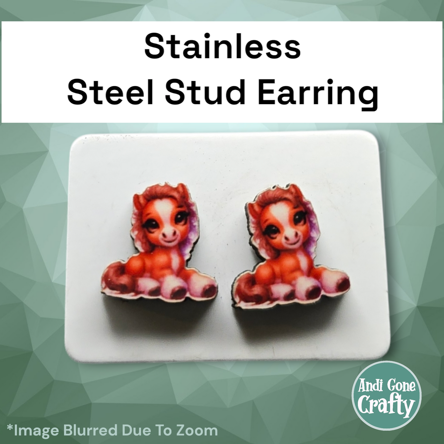 Baby Animals - Character Stainless Steel Stud Earring