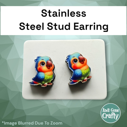 Baby Animals - Character Stainless Steel Stud Earring