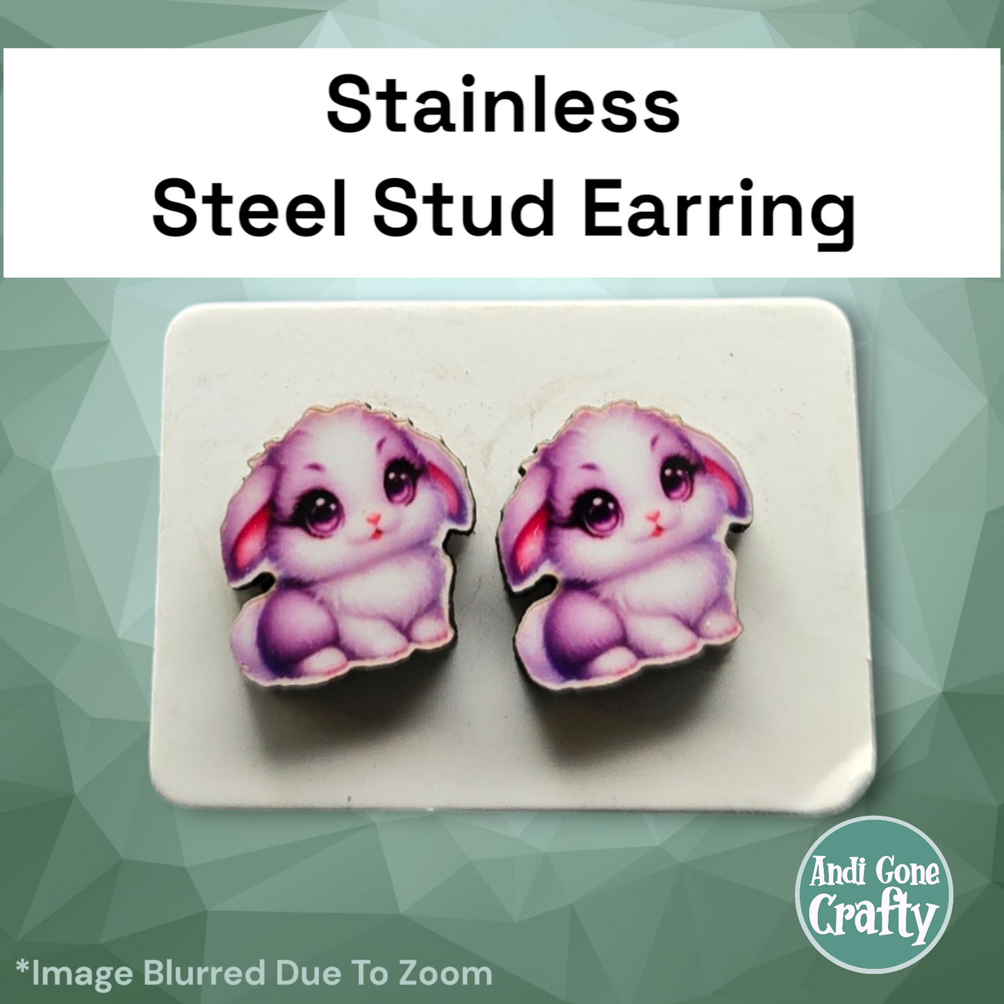 Baby Animals - Character Stainless Steel Stud Earring