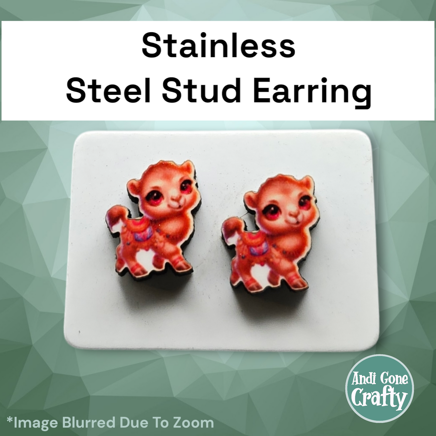 Baby Animals - Character Stainless Steel Stud Earring