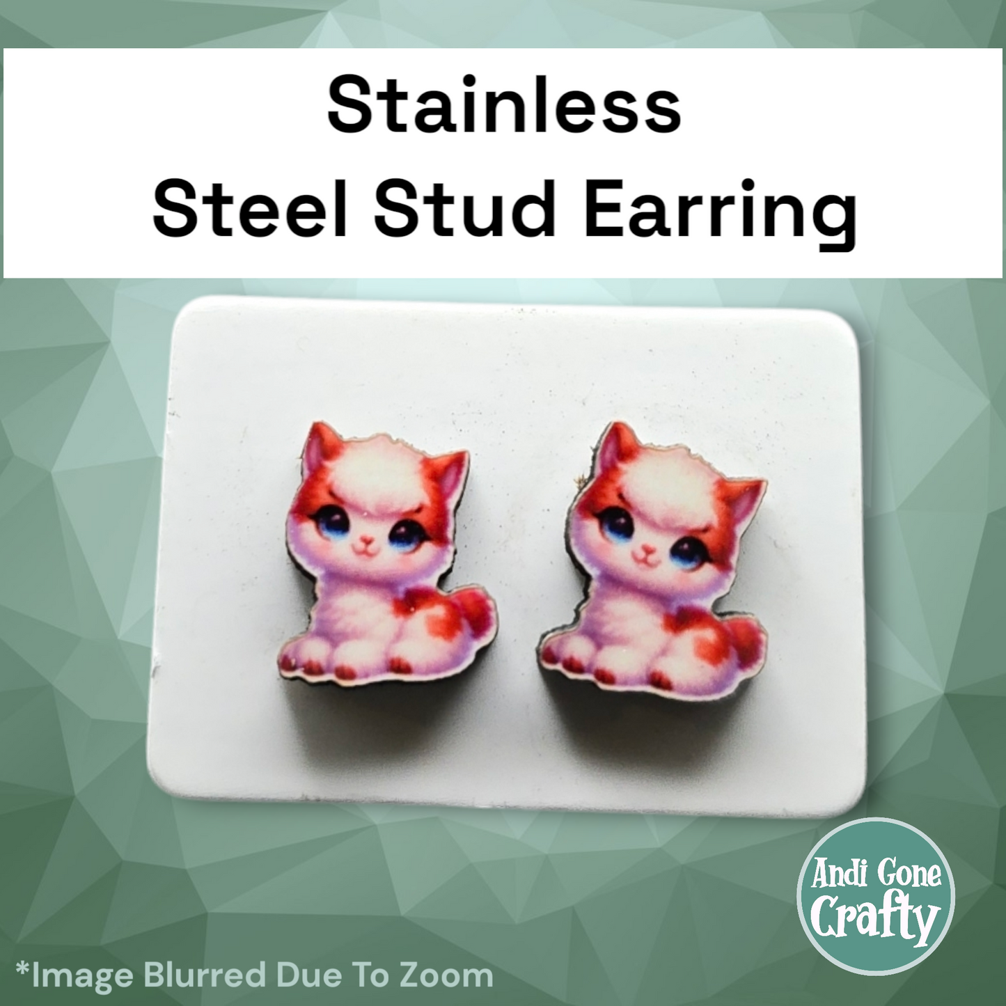 Baby Animals - Character Stainless Steel Stud Earring