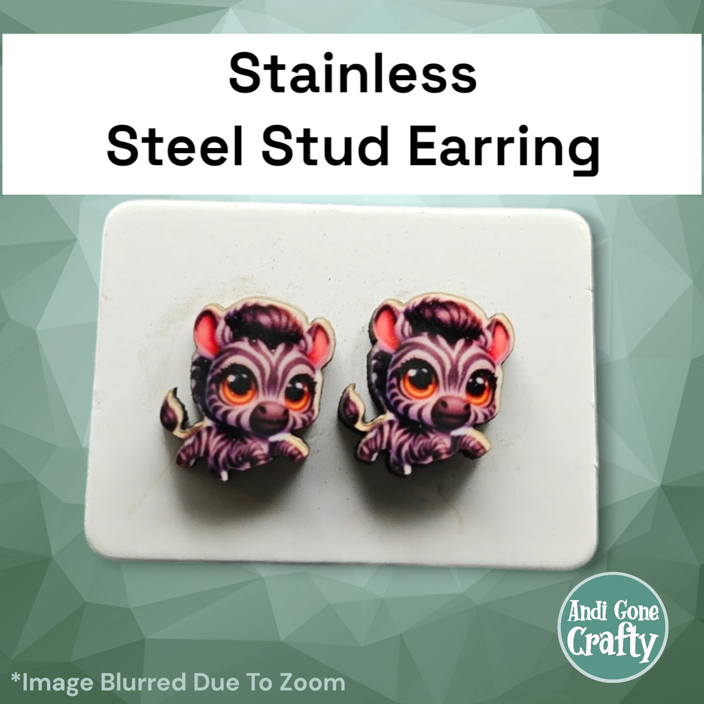 Baby Animals - Character Stainless Steel Stud Earring