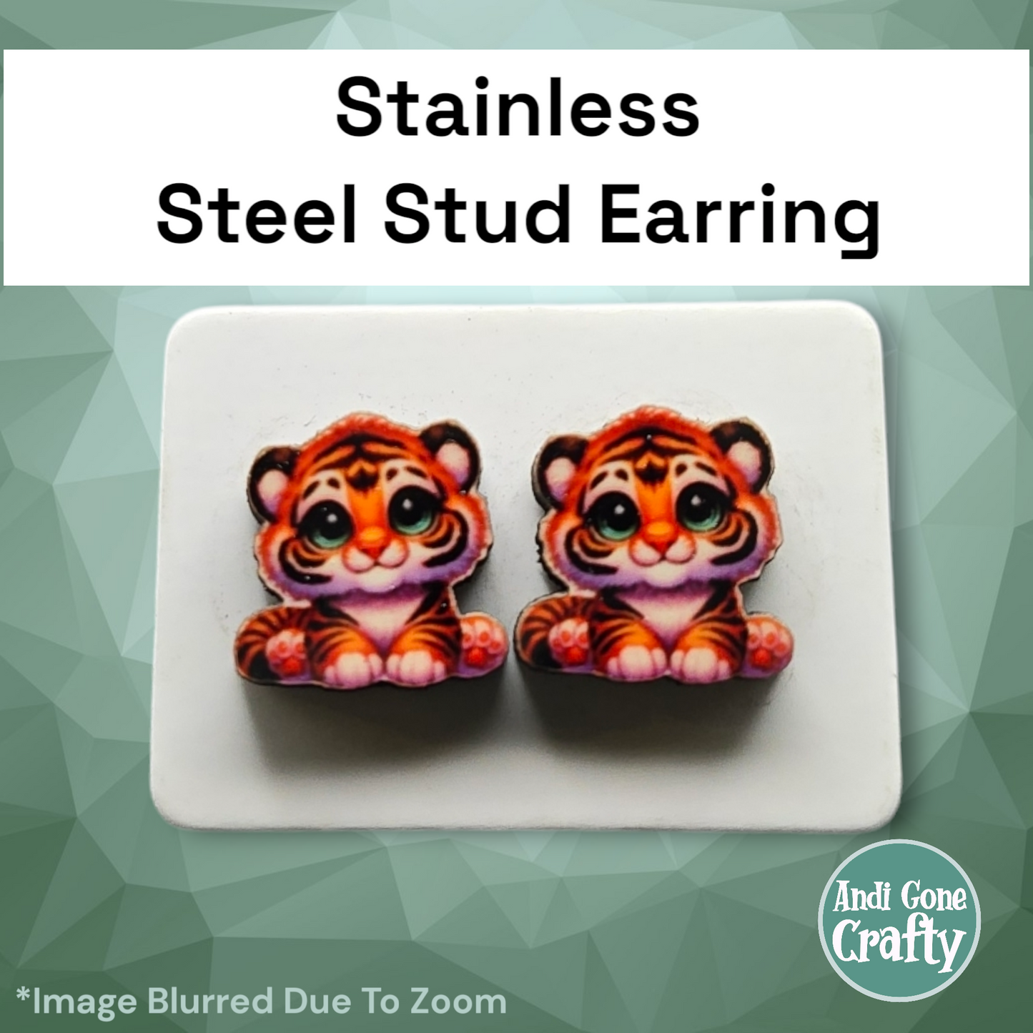 Baby Animals - Character Stainless Steel Stud Earring