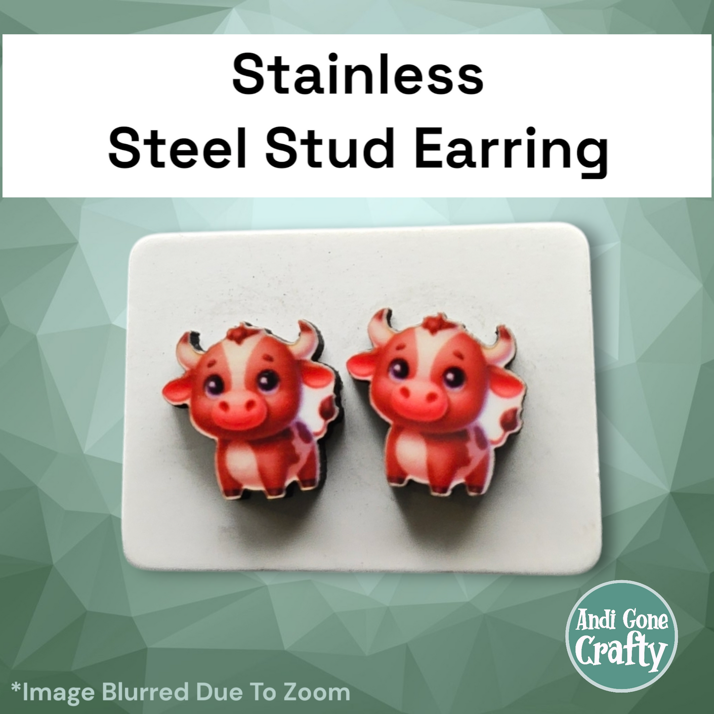 Baby Animals - Character Stainless Steel Stud Earring