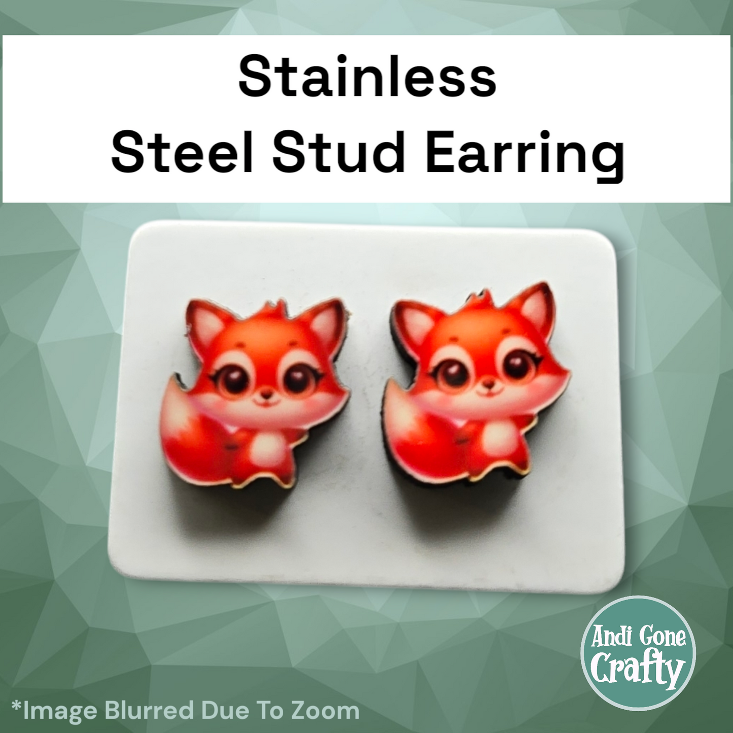 Baby Animals - Character Stainless Steel Stud Earring