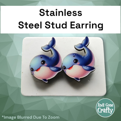 Baby Animals - Character Stainless Steel Stud Earring