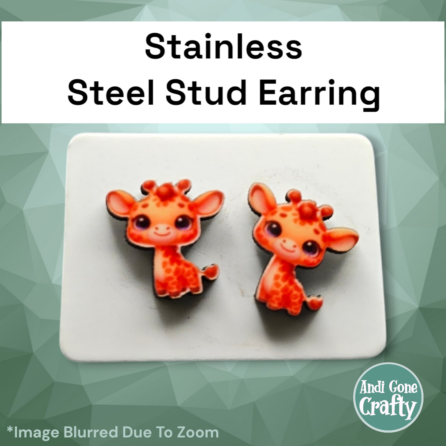 Baby Animals - Character Stainless Steel Stud Earring