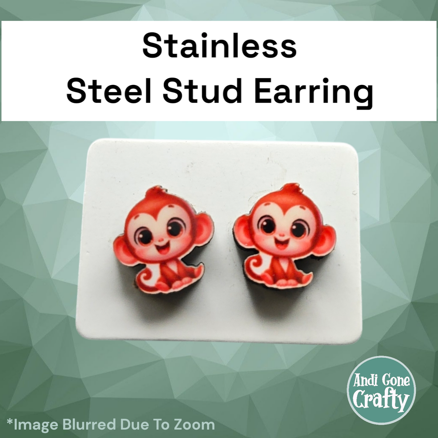 Baby Animals - Character Stainless Steel Stud Earring