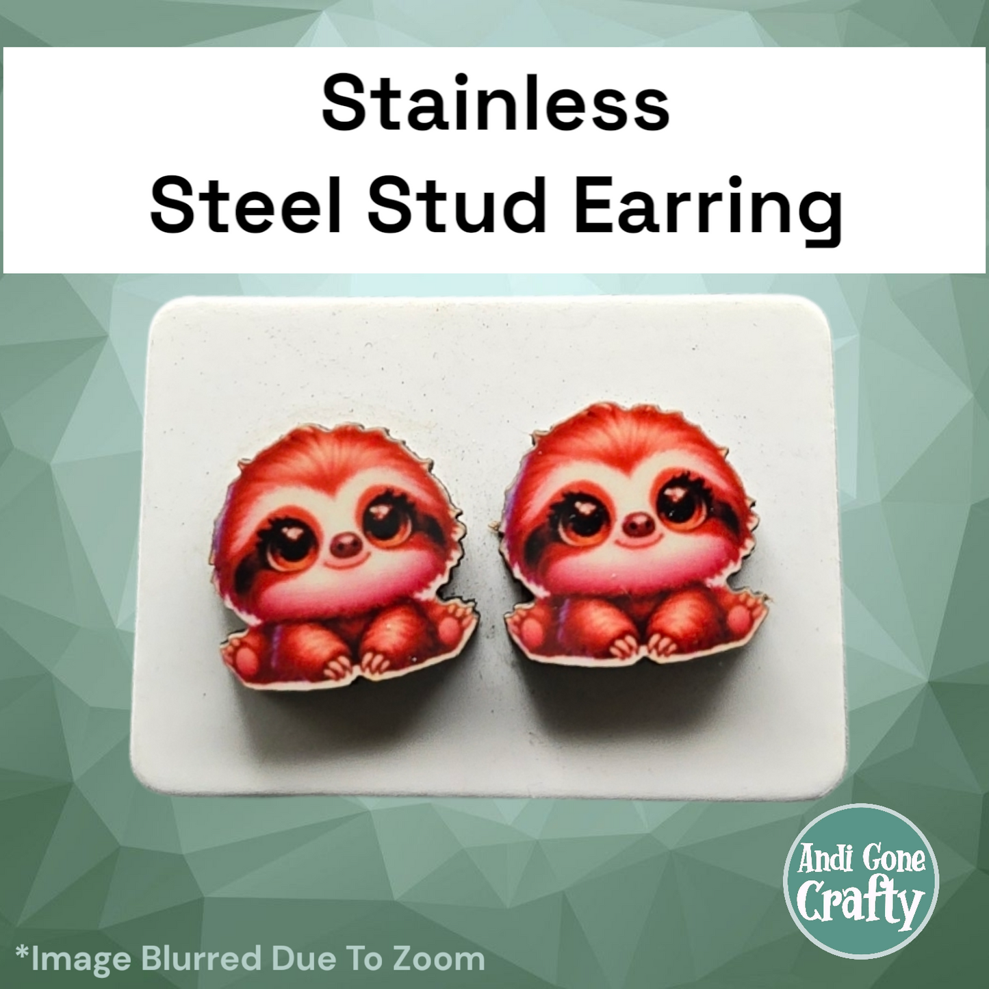 Baby Animals - Character Stainless Steel Stud Earring