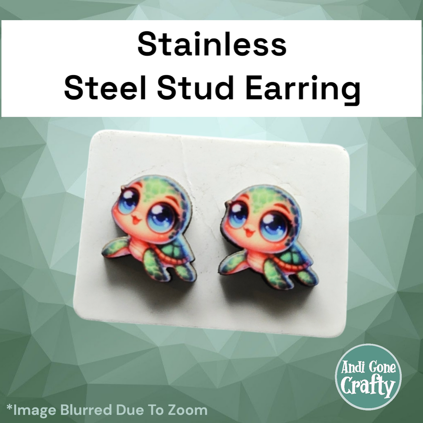 Baby Animals - Character Stainless Steel Stud Earring