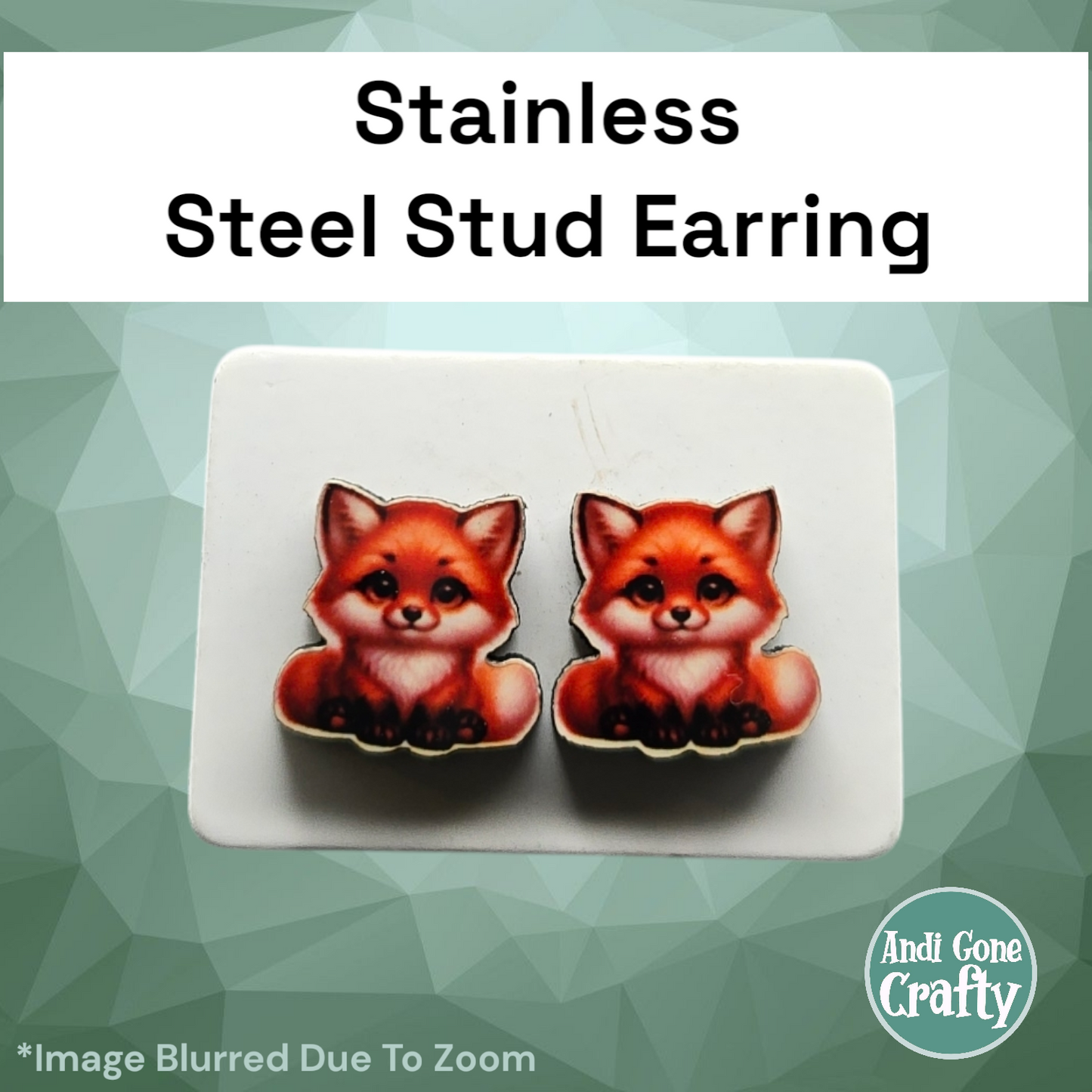 Baby Animals - Character Stainless Steel Stud Earring