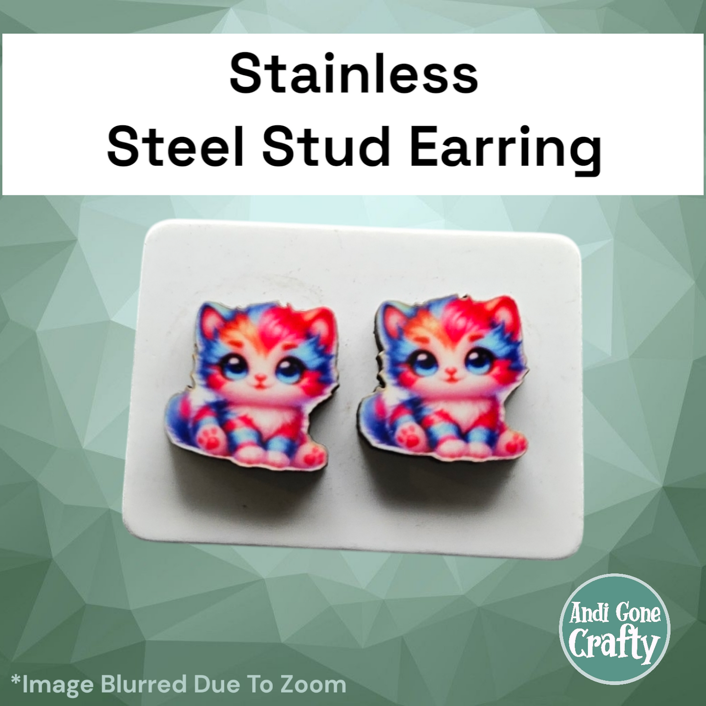 Baby Animals - Character Stainless Steel Stud Earring