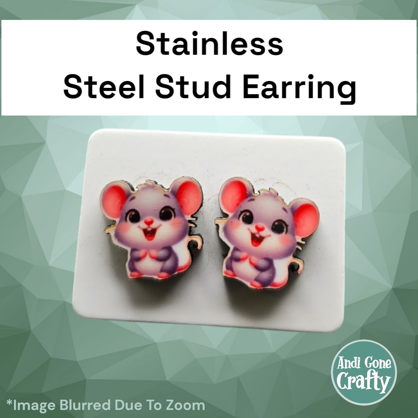 Baby Animals - Character Stainless Steel Stud Earring