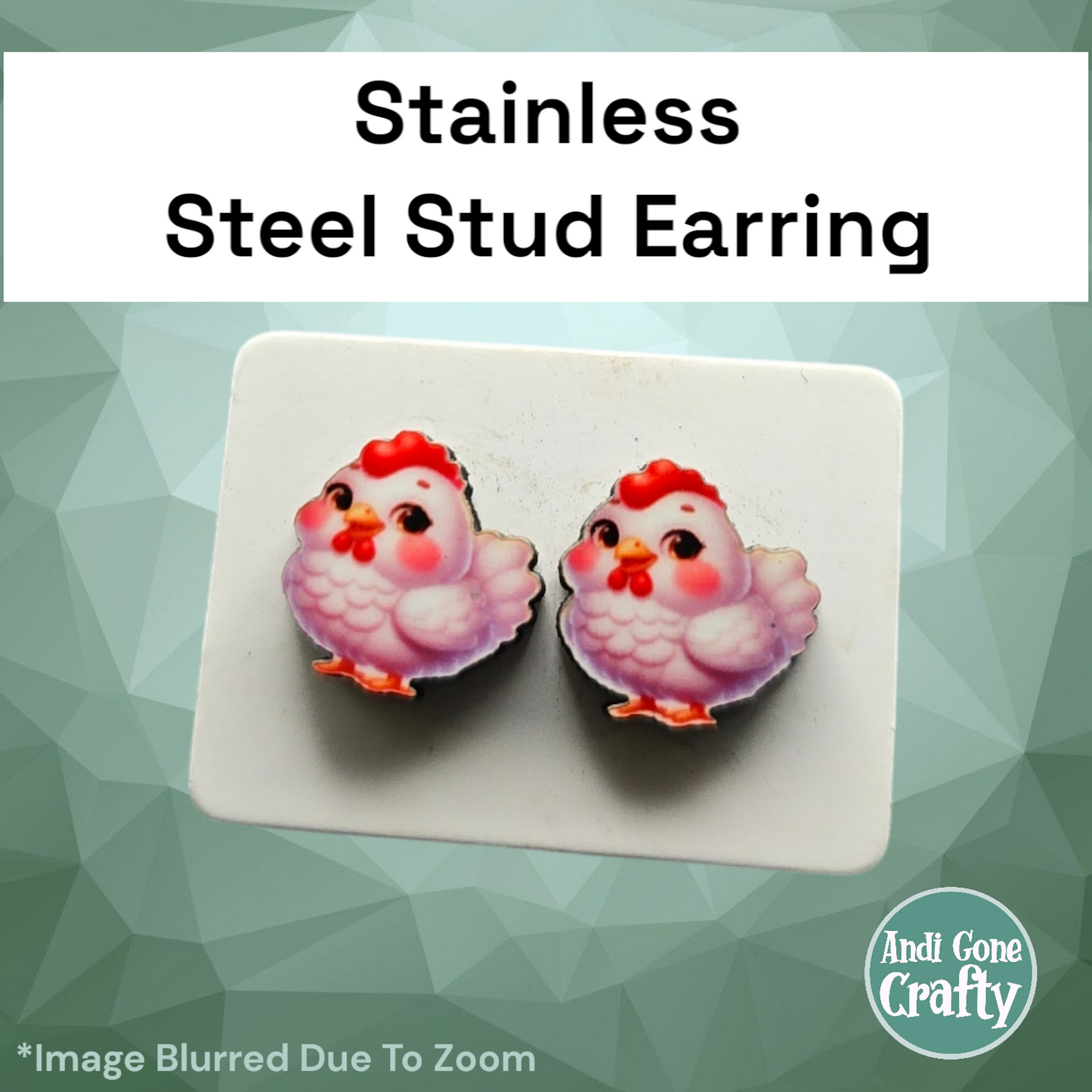 Baby Animals - Character Stainless Steel Stud Earring