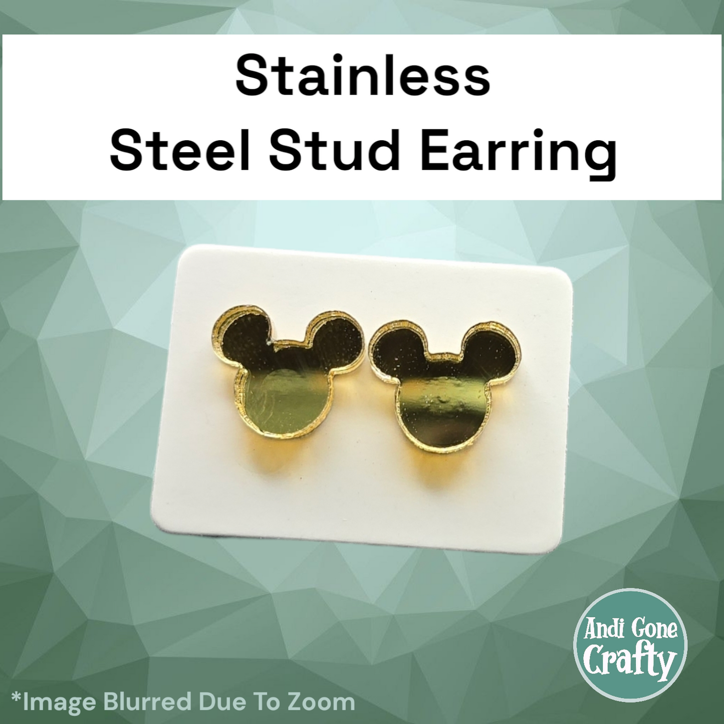 MM - Stainless Steel Stud Earring