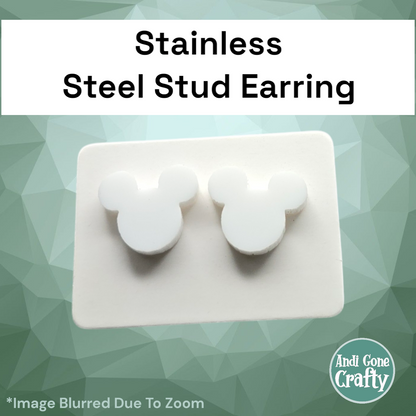 MM - Stainless Steel Stud Earring