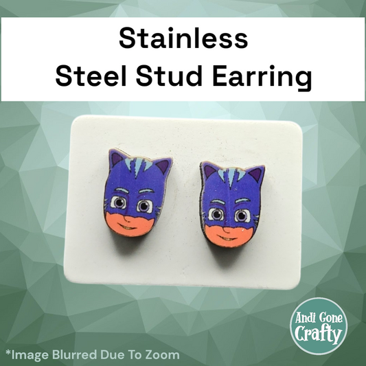 PJ - Stainless Steel Stud Earring