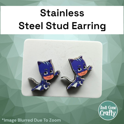 PJ - Stainless Steel Stud Earring