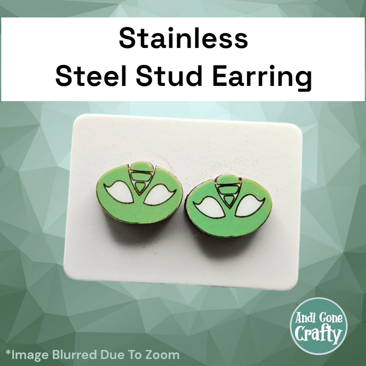 PJ - Stainless Steel Stud Earring