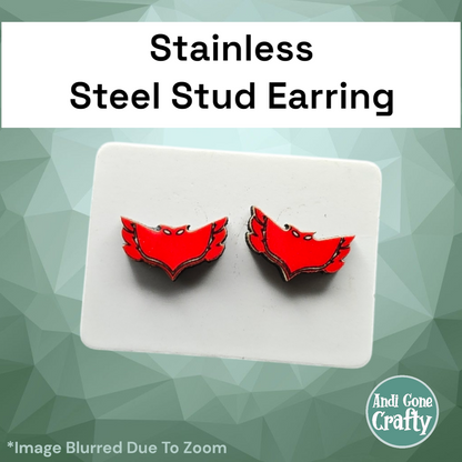 PJ - Stainless Steel Stud Earring