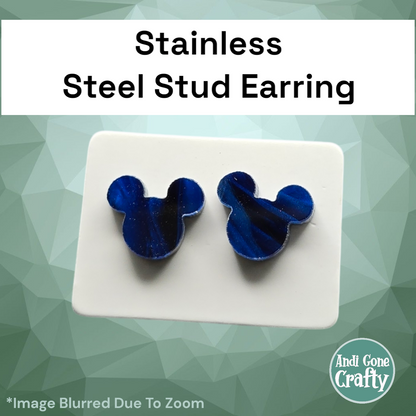 MM - Stainless Steel Stud Earring