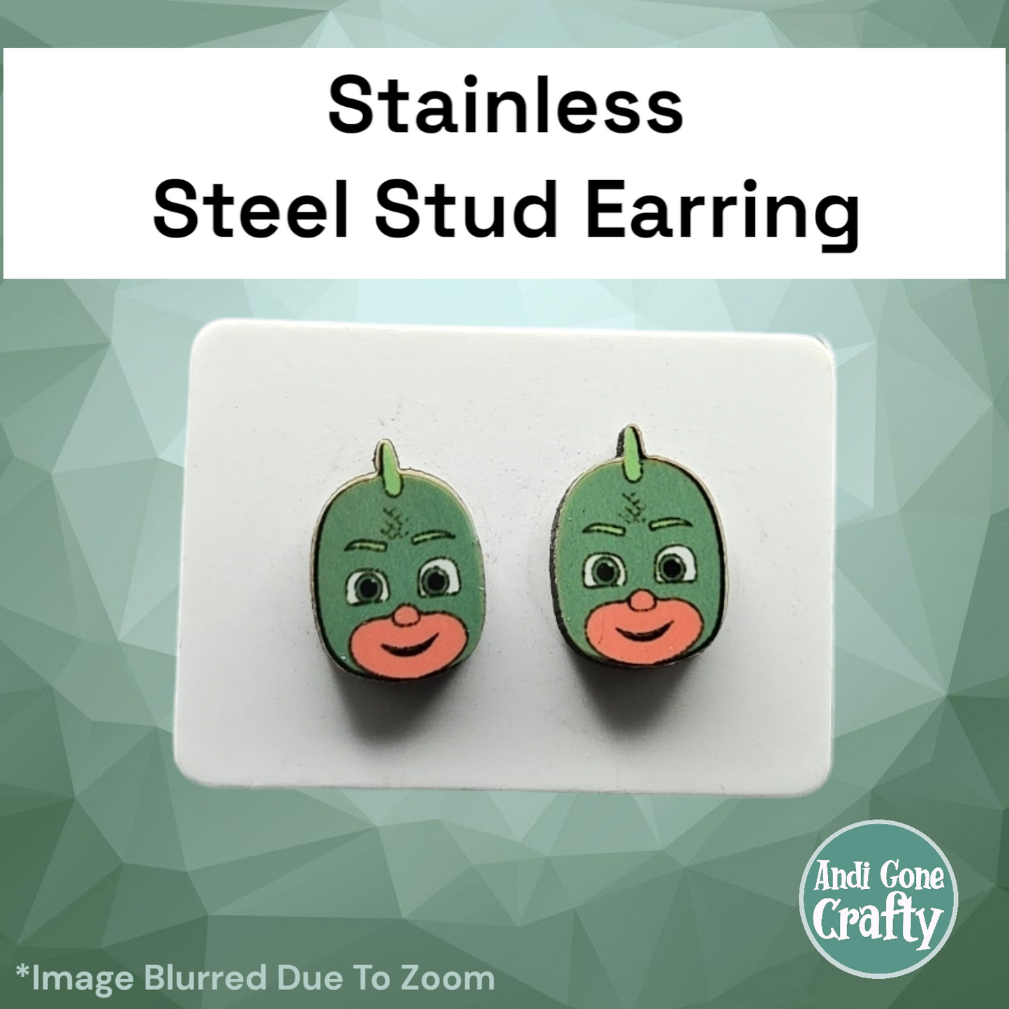 PJ - Stainless Steel Stud Earring