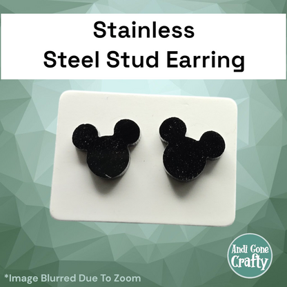 MM - Stainless Steel Stud Earring