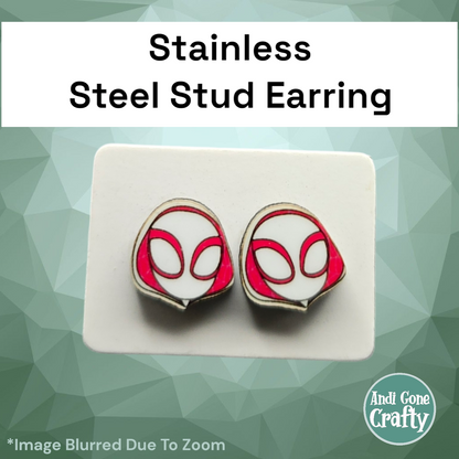 Spidey - Stainless Steel Stud Earring