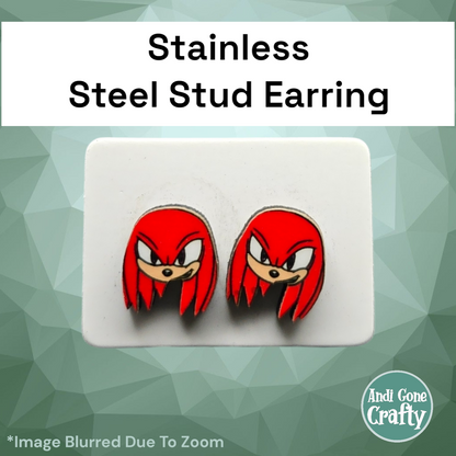 Sonic - Stainless Steel Stud Earring