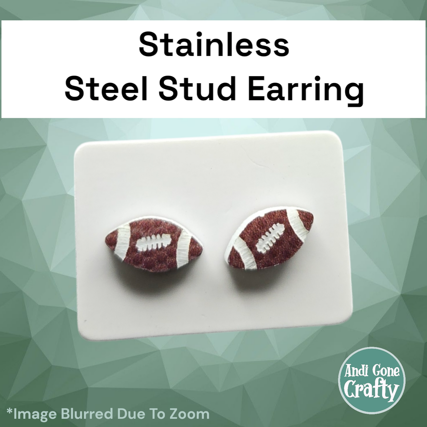 Sports Balls - Stainless Steel Stud Earring