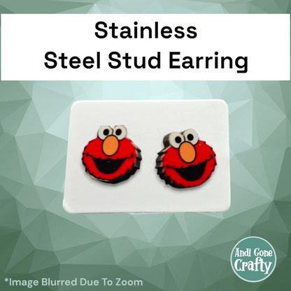 Sesame - Stainless Steel Stud Earring