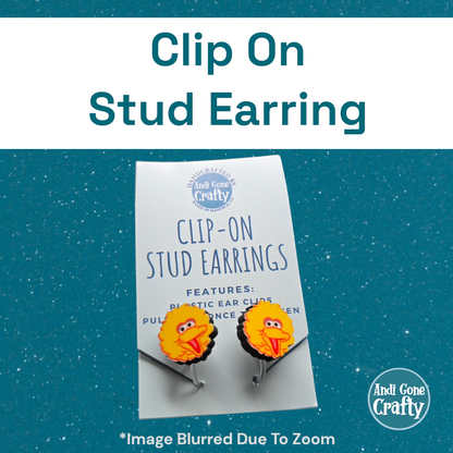 Clip On Earring - Big Bird