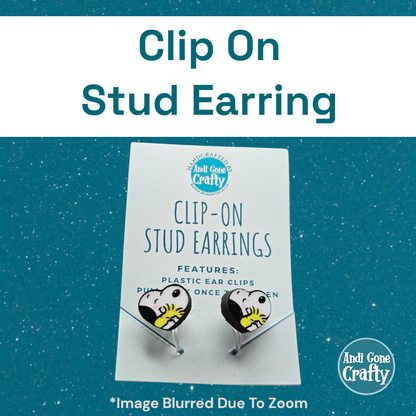 Clip On Earring - Snoopy