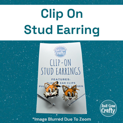 Clip On Earring - Tails