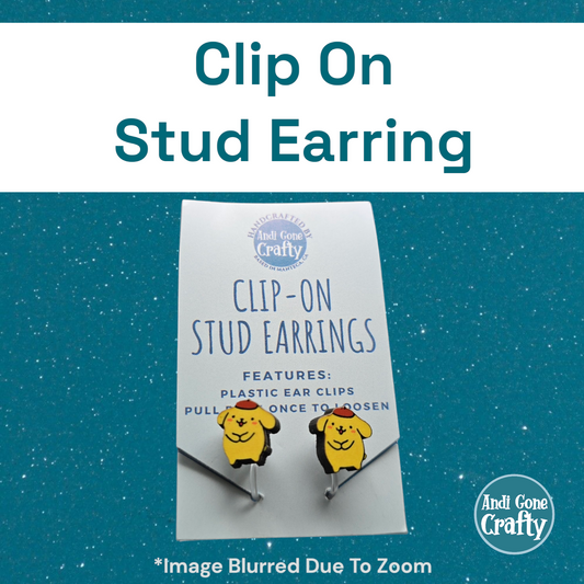 Clip On Earring - HK Pompompurin