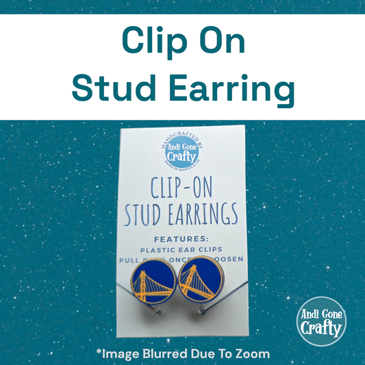 Clip On Earring - Golden State