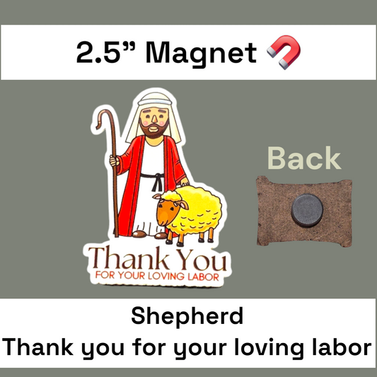 Shepherd - Loving Labor - JW Magnet