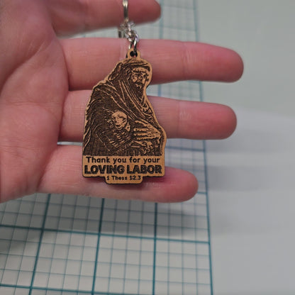 Shepherd - Loving Labor - JW Keychain