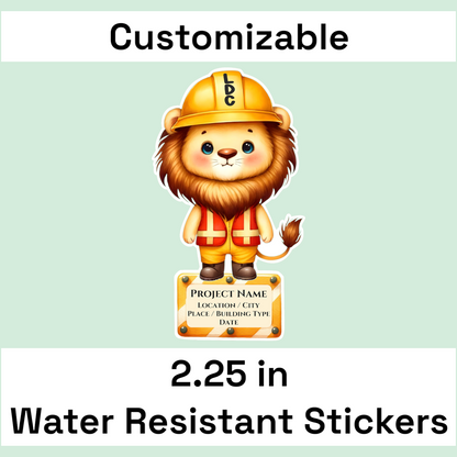 LDC Project Water Resistant Stickers (22 pack) - Version 6 Animals